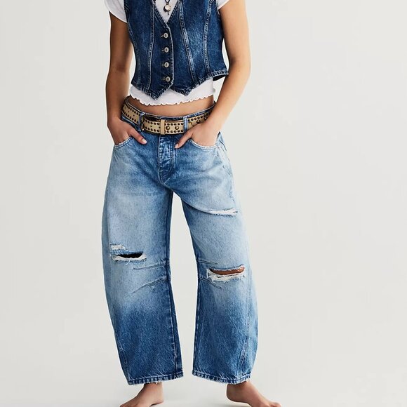 We The Free Good Luck Barrel Jeans - Picture 8 of 8